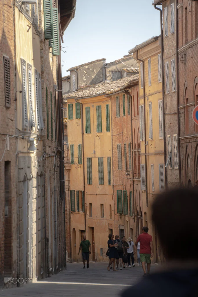 The Street Wall of Siena by Wenrui Xu on 500px.com
